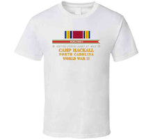 Load image into Gallery viewer, Army - Camp Mckall, Nc  W Svc Wwii W Streamer X 300 Classic T Shirt, Crewneck Sweatshirt, Hoodie, Long Sleeve
