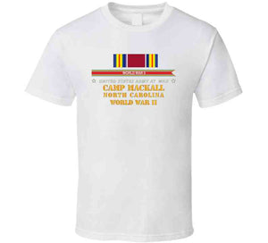 Army - Camp Mckall, Nc  W Svc Wwii W Streamer X 300 Classic T Shirt, Crewneck Sweatshirt, Hoodie, Long Sleeve