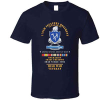 Load image into Gallery viewer, 179th Infantry Regiment - Tomahawks - Iraq Surge 2008 W Cib -  Oif - Iraq Svc X 300 T Shirt
