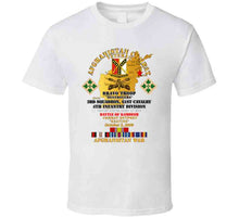 Load image into Gallery viewer, Battle Kamdesh Cop Keating - 61st Cavalry W Afghan Svc T Shirt
