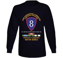 Load image into Gallery viewer, Ssi - 8th Personnel Command - Theater Perscom - Youngsan W Ndsm Cold,exp Korea Svc X 300 Classic T Shirt, Crewneck Sweatshirt, Hoodie, Long Sleeve
