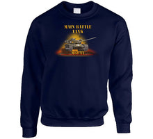 Load image into Gallery viewer, Army - Main Battle Tank - M60a1 W Fire- Right Face X 300 Classic T Shirt, Crewneck Sweatshirt, Hoodie, Long Sleeve

