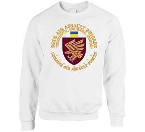 Ukraine - 95th Air Assault Brigade - Strength, Courage, Honor X 300 Classic T Shirt, Crewneck Sweatshirt, Hoodie, Long Sleeve