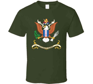 Army - Regimental Colors - 187th Infantry Regiment - Let Valor Not Fail X 300 Classic T Shirt, Crewneck Sweatshirt, Hoodie, Long Sleeve