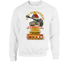 Load image into Gallery viewer, 3rd Armored Division  - Gelnhausen, Germany - M109 Howitzer Sp  - Spearhead W Fire - 1973-76 - Cold X 300 T Shirt
