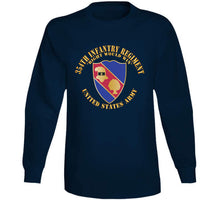 Load image into Gallery viewer, Army - Dui - 354th Infantry Regiment - Right Would Win  X 300 T Shirt

