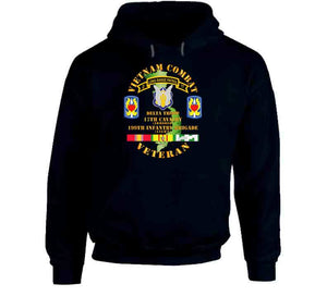 Vietnam Combat Veteran W D Troop - 17th Cav - 199th Inf Bde W Svc Classic T Shirt, Crewneck Sweatshirt, Hoodie, Long Sleeve