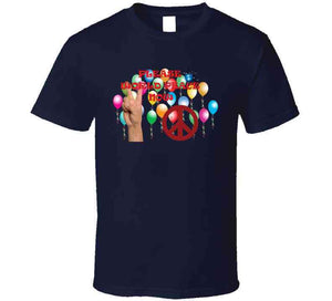 Army - Please World Peace Now W Peace Sign, Hand - Balloons X 300 Classic T Shirt, Crewneck Sweatshirt, Hoodie, Long Sleeve