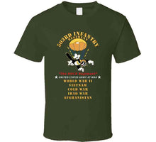 Load image into Gallery viewer, Army - 503rd Parachute Infantry Regiment - The Rock Regiment - Wars V1 X 300 T Shirt
