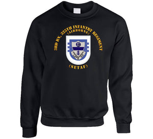 Army - Flash - 3rd Bn 325th Infantry Regiment - Abn - Setaf Wo Ds Classic T Shirt, Crewneck Sweatshirt, Hoodie, Long Sleeve