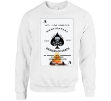 Load image into Gallery viewer, Army - Aco 1-6th 198th L.i.b -gunfighters - Death Card 67-69 Tet W Fire X 300 T Shirt
