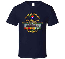 Load image into Gallery viewer, Army - Vietnam Combat Vet W 9th Inf Div - Mobile Riverine Force W Vn Svc T Shirt
