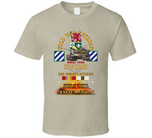 Load image into Gallery viewer, Army - Cold War Vet - 3rd Bn 63rd Armor - 3rd Inf Div - Augsberg Frg - M60a1 Tank - Marne Div W Cold Svc T-Shirts - Classic
