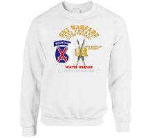 Load image into Gallery viewer, Army - 10th Mountain Division - Ski Warfare - Ski Combat - Winter Warfare X 300 Classic T Shirt, Crewneck Sweatshirt, Hoodie, Long Sleeve
