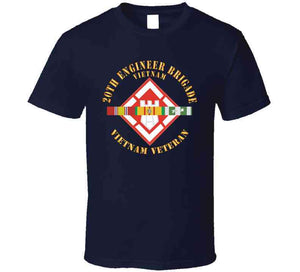 20th Engineer Brigade With Vietnam Svc Ribbons X 300 T Shirt