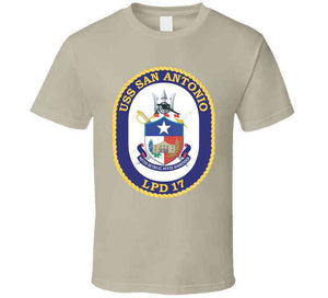 Navy - Uss San Antonio (lpd-17) Wo Txt X 300 T Shirt