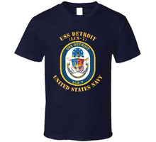 Load image into Gallery viewer, Navy - Uss Detroit (lcs-7) X 300 T Shirt
