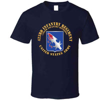 Load image into Gallery viewer, Army  - 423rd Infantry Regiment - Us Army W Dui X 300 T Shirt
