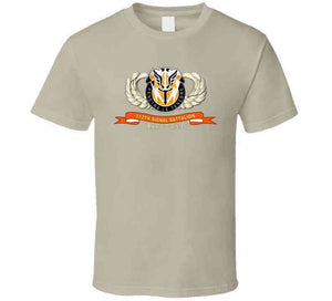 Army - 112th Signal Battalion W Airborne Badge - Dui -  Ribbon X 300 Classic T Shirt, Crewneck Sweatshirt, Hoodie, Long Sleeve