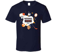 Load image into Gallery viewer, National Sports Day T Shirt

