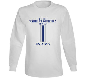 Navy - Rank - Chief Warrant Officer - Cw5 T Shirt