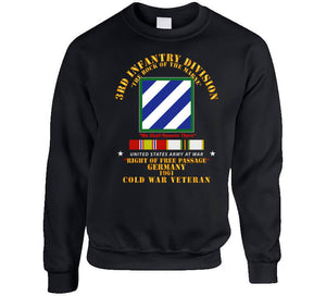Army - 3rd Id - Right Of Passage - Germany W Cold War Svc T Shirt