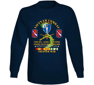 5th Bn 46th Infantry - 198th Infantry Bde W Vn Svc T Shirt