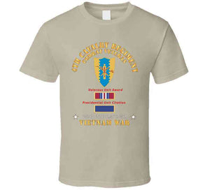 4th Cavalry Regiment - Vietnam War W Puc And Vua X 300 T Shirt