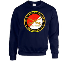 Load image into Gallery viewer, Army - 10th Cavalry Regiment - Fort Concho, Tx - Buffalo Soldiers W Cav Branch Classic T Shirt, Crewneck Sweatshirt, Hoodie, Long Sleeve
