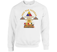 Load image into Gallery viewer, Cold War Vet -  4th Armored Group - Frankfurt Germany W Fire W Dui - Cold X 300 T Shirt
