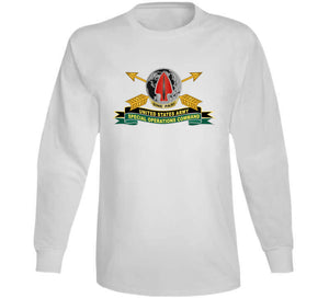 Army - Us Army Special Operations Command - Dui - New W Br - Ribbon X 300 Classic T Shirt, Crewneck Sweatshirt, Hoodie, Long Sleeve