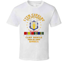 Load image into Gallery viewer, Army - 5th Squadron 17th Cavalry - Air Cav - Camp Mobile Korea W Kdsm Svc Classic T Shirt, Crewneck Sweatshirt, Hoodie, Long Sleeve
