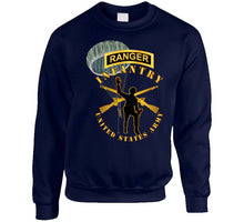 Load image into Gallery viewer, Army - Infantry - Follow Me - Ranger Tab - Paratrooper X 300 Classic T Shirt, Crewneck Sweatshirt, Hoodie, Long Sleeve
