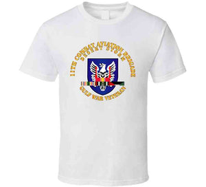 Army - 11th Combat Aviation Brigade W Ds Svc Ribbons Wo Dropshadow Classic T Shirt, Crewneck Sweatshirt, Hoodie, Long Sleeve