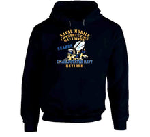 Load image into Gallery viewer, Navy - Seabee - Retired X 300 T Shirt
