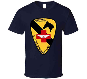 Army - Medevac - Door Gunner  - 1st Cavalry - Vietnam Wo Txt T Shirt