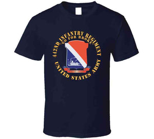 Army - 442nd Infantry Regiment - Dui - Go For Broke X 300 Classic T Shirt, Crewneck Sweatshirt, Hoodie, Long Sleeve