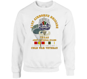 Army - 1st Airborne Brigade - Txarng - Cold War Veteran W Cold Svc  X 300 Classic T Shirt, Crewneck Sweatshirt, Hoodie, Long Sleeve