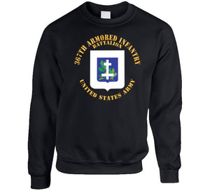 367th Armored Infantry Battalion - Dui X 300 Classic T Shirt, Crewneck Sweatshirt, Hoodie, Long Sleeve