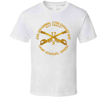 Load image into Gallery viewer, Army - 5th Sqn 17th Cavalry Regiment - Camp Stanley, Korea Classic T Shirt, Crewneck Sweatshirt, Hoodie, Long Sleeve
