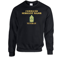 Load image into Gallery viewer, Army - Command Sergeant Major - Veteran - Line T Shirt
