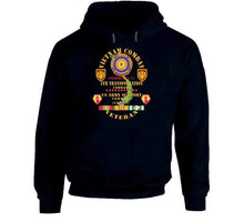 Load image into Gallery viewer, Army - Vietnam Combat Veteran W 4th Transportation Command, Us Army Support Cmd Saigon W Vn Svc X 300 T Shirt
