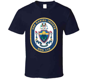 Navy - Uss Daniel Inouye (ddg-118) Wo Txt X 300 T Shirt