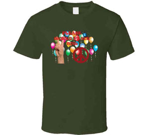 Army - Please World Peace Now W Peace Sign, Hand - Balloons X 300 Classic T Shirt, Crewneck Sweatshirt, Hoodie, Long Sleeve