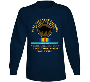 Army - 92nd Infantry Division - Buffalo Soldiers - Camp Funston Ks - Wwi Classic T Shirt, Crewneck Sweatshirt, Hoodie, Long Sleeve, Mug