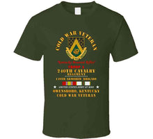 Load image into Gallery viewer, Army - Cold War Vet - Troop A, 240th Cavalry Regiment - Owensboro, Kentucky W Cold Svc Classic T Shirt, Crewneck Sweatshirt, Hoodie, Long Sleeve
