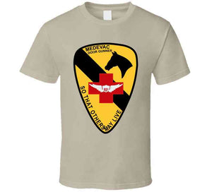 Army - Medevac - Door Gunner  - 1st Cavalry - Vietnam Wo Txt T Shirt