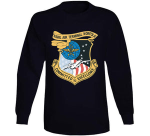 Navy - Naval Air Terminal Norfolk Wo Txt X 300 T Shirt