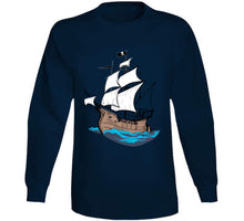 Load image into Gallery viewer, Pirate Ship - W Pirate Flag X 300 T Shirt
