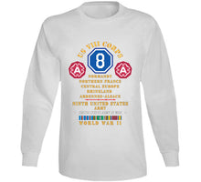 Load image into Gallery viewer, Army - Us Viii Corps - 9th Army - Central Europe - Rhineland Eur Svc X 300 T Shirt
